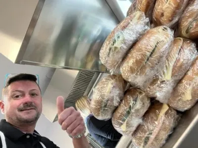 Burger-Sandwiches und Food-Bags für Rüdigers Team — Bild 3