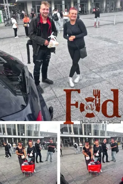 Verteilung am Hauptbahnhof durch Sylwia Rother — Bild 1