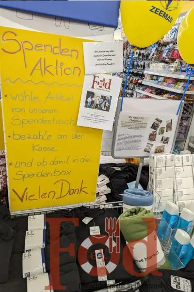 Zeeman startet Spendenaktion für FOD e.V. — Bild 1