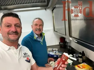 Burger-Sandwiches mit dem Vereins-Nachwuchs — Bild 2