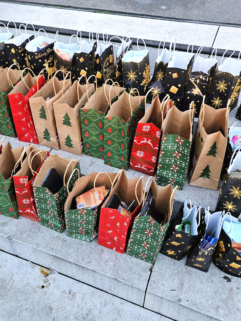 Weihnachtsveranstaltung am Dortmunder Hauptbahnhof