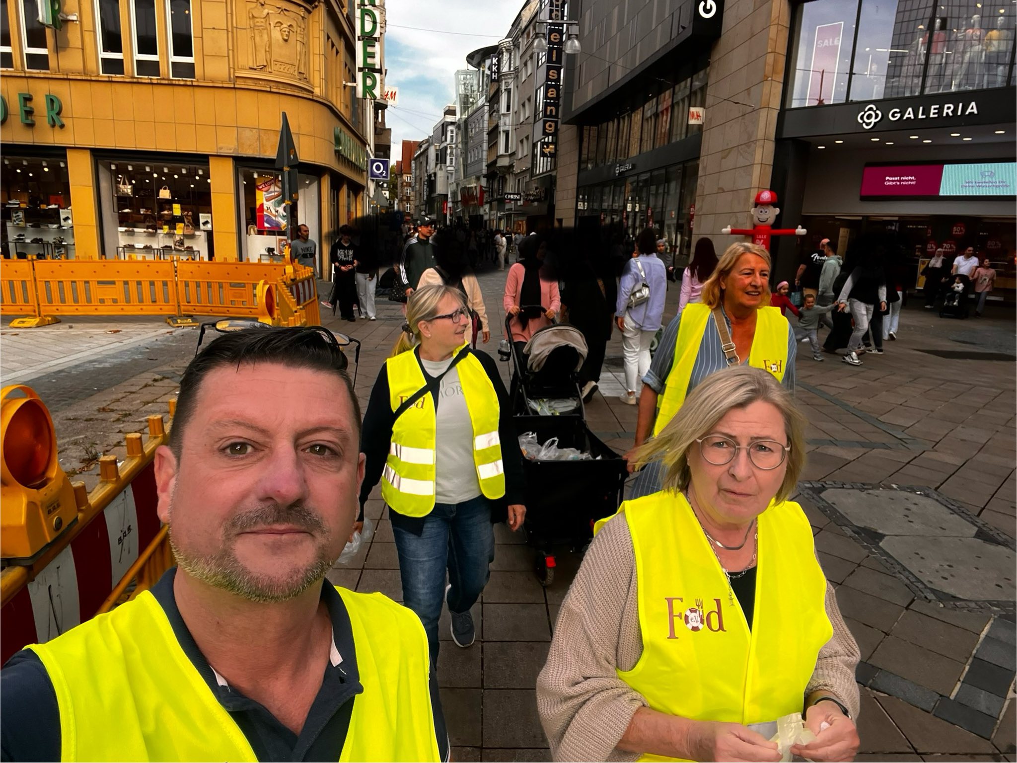 Verteilung in der Dortmunder Innenstadt