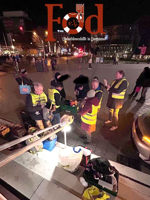 Lunchpakete für Bedürftige