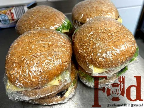 Lunch für Bedürftige