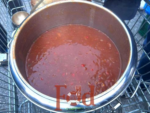 Gulaschsuppe für Bedürftige