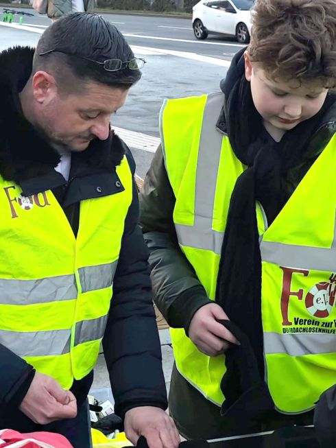 Weihnachstveranstaltung  am Dortmunder Hauptbahnhof