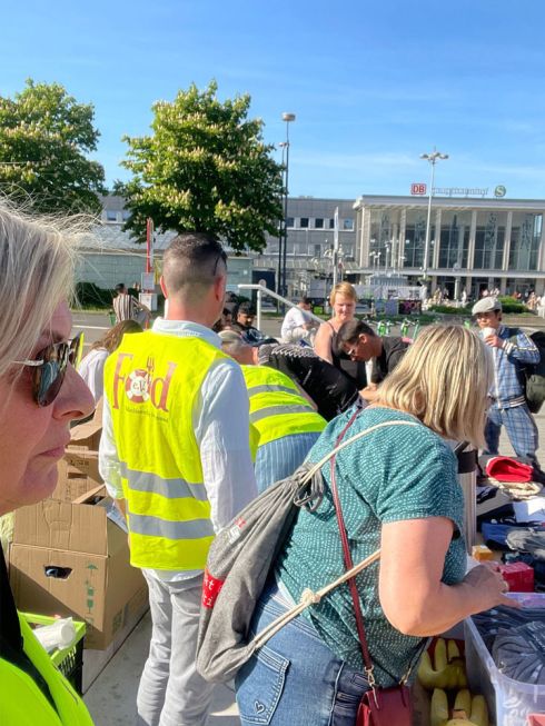 Kleidung für Bedürftige