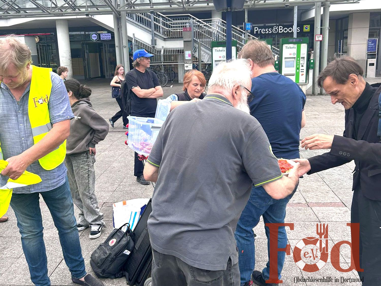 Unterwegs am Dortmunder Hauptbahnhof